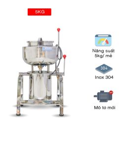 Máy xay giò chả 5kg 2 lớp