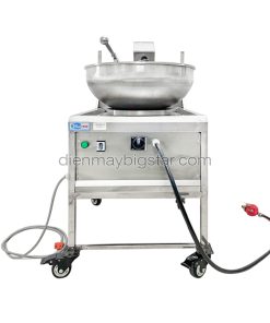 Máy rang cơm xào rau tự động 1 tốc độ