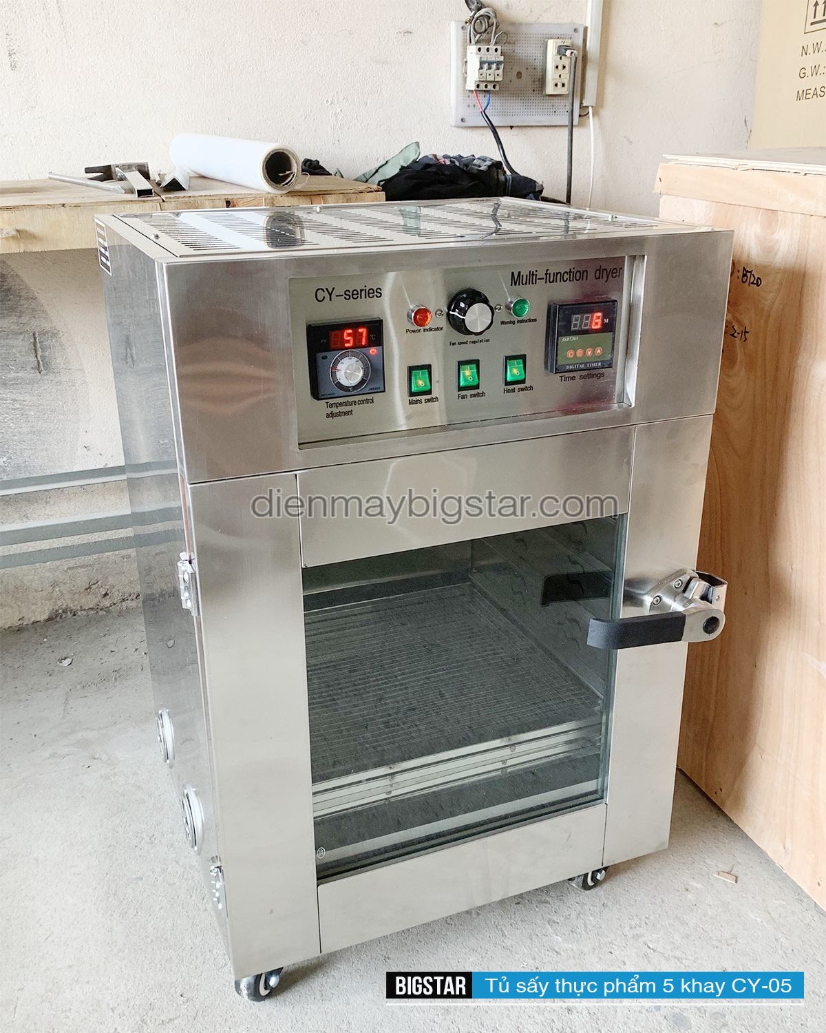 tủ sấy gà vịt