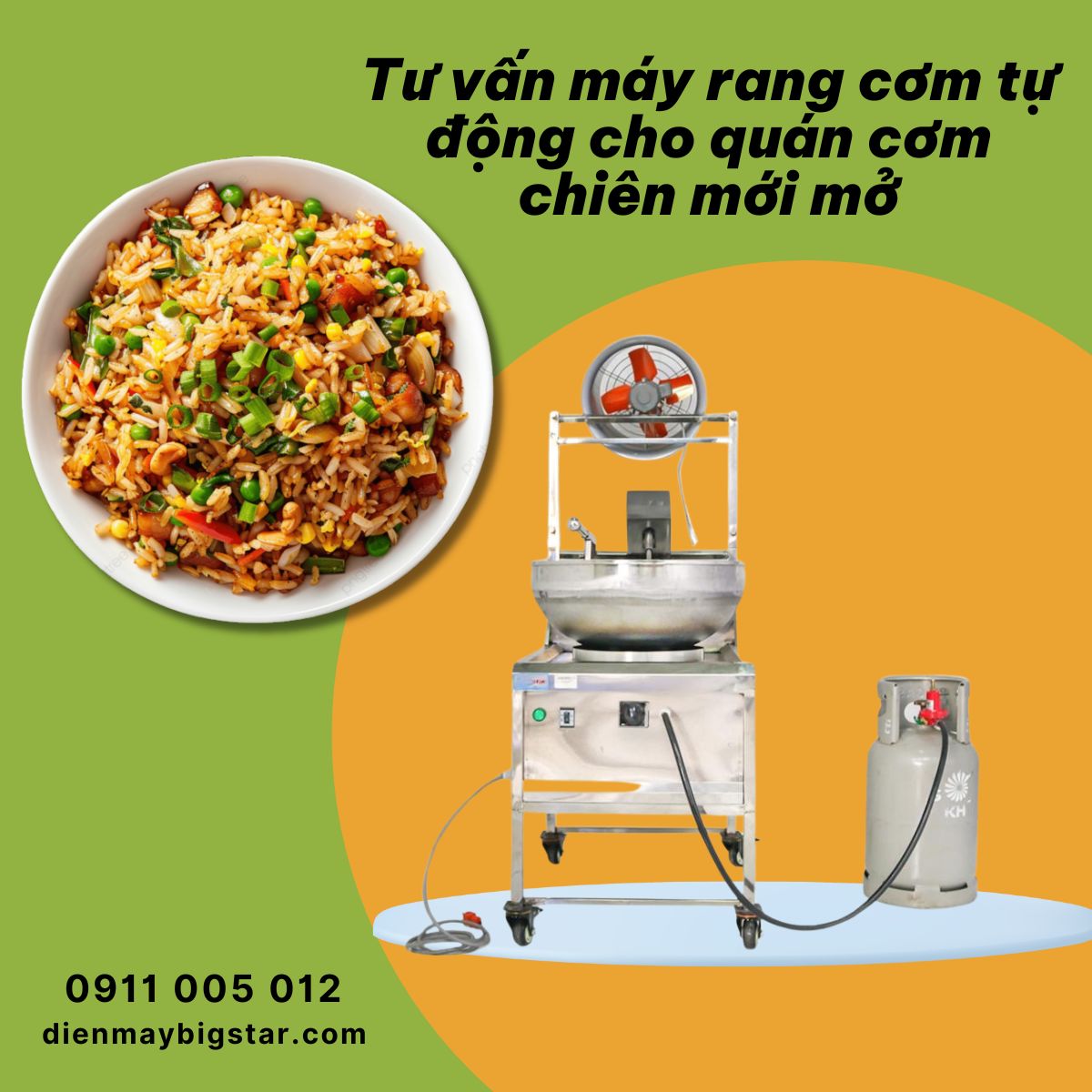 máy rang cơm