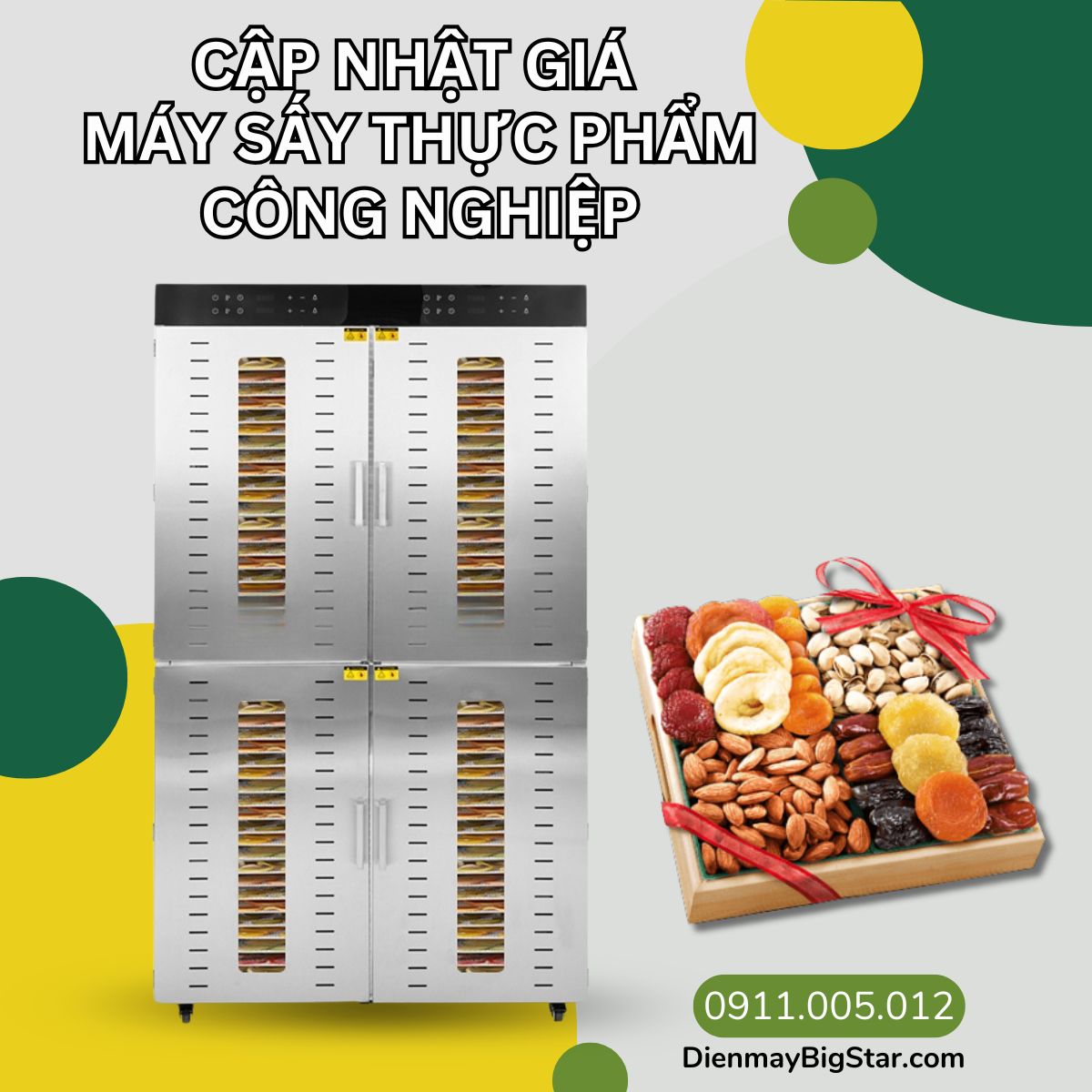 máy sấy thực phẩm công nghiệp
