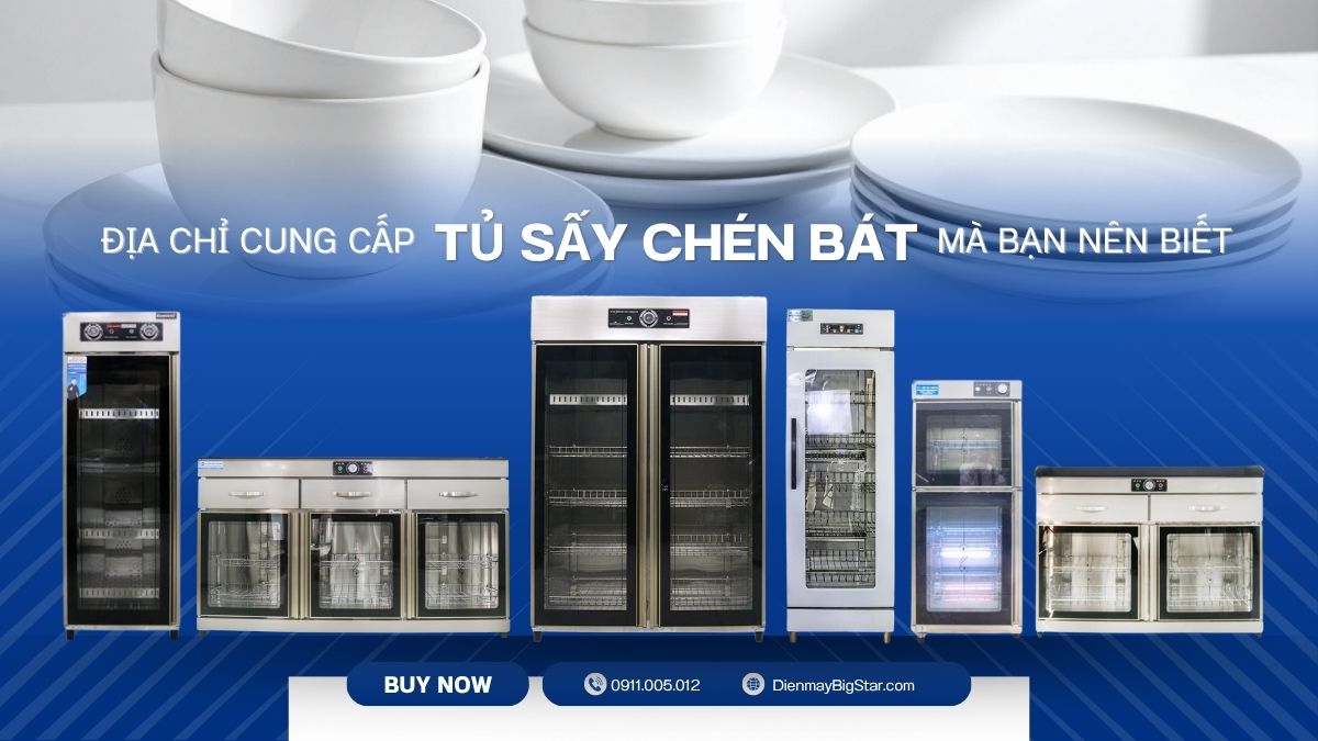 tủ sấy chén bát