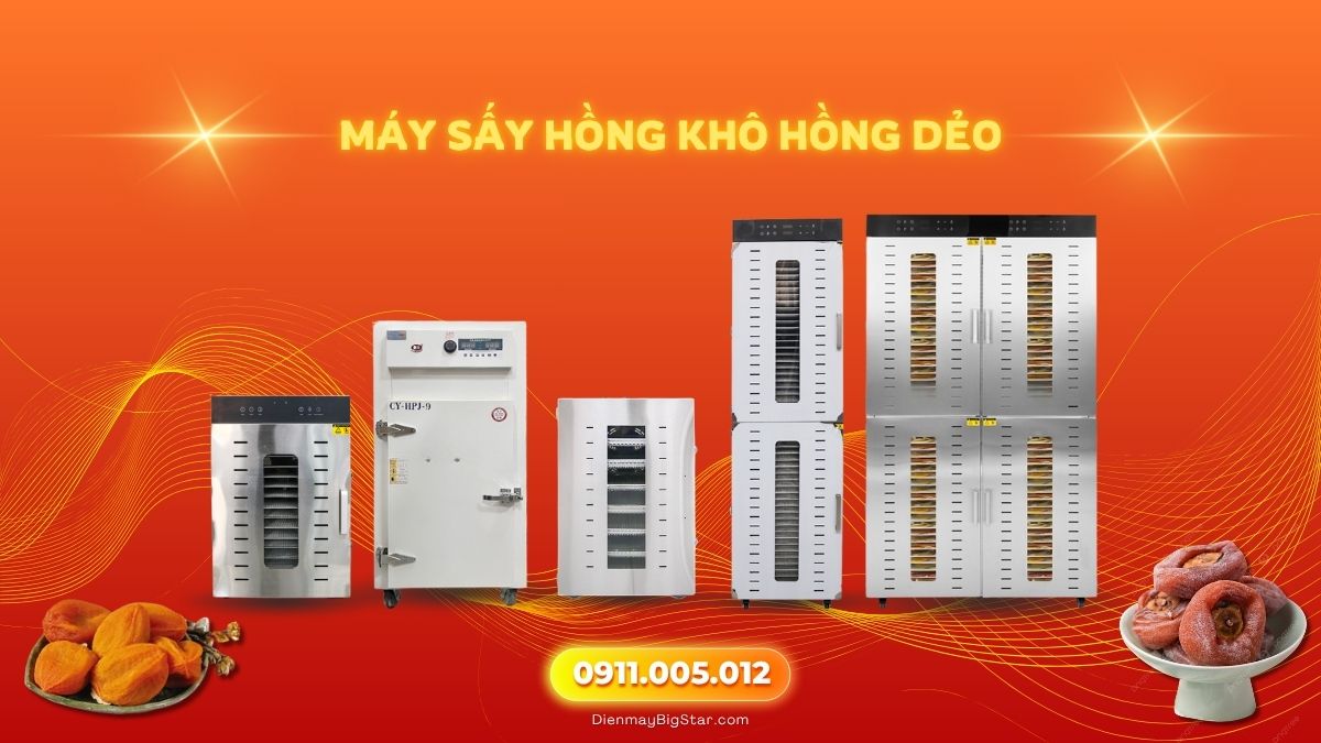 máy sấy hồng khô hồng dẻo